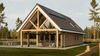 Schuurwoning met getimmerde goten