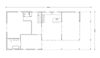 Schuurwoning plattegrond begane grond veldhoek