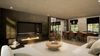 Klassieke woning woonkamer met open haard lage vuursche