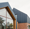 industriele woning detail gevel spijkenisse